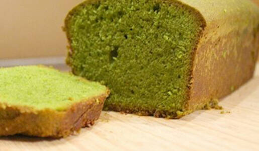 Zielona babka, czyli Matcha Pound Cake